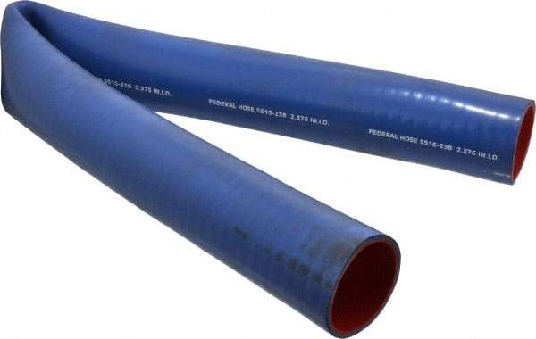 Federal Hose - 2-3/8" ID x 2.7" OD x 3' OAL, Coolant Hose - -65 to 350°F, Blue - First Tool & Supply