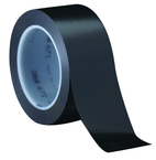 List 471 2" x 36 yds Vinyl Tape - Black - First Tool & Supply