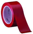 List 471 4" x 36 yds Vinyl Tape - Red - First Tool & Supply