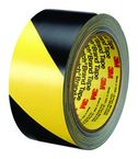 List 5702 48 x" x 36 yds Safety Stripe Tape - Black/Yellow - First Tool & Supply