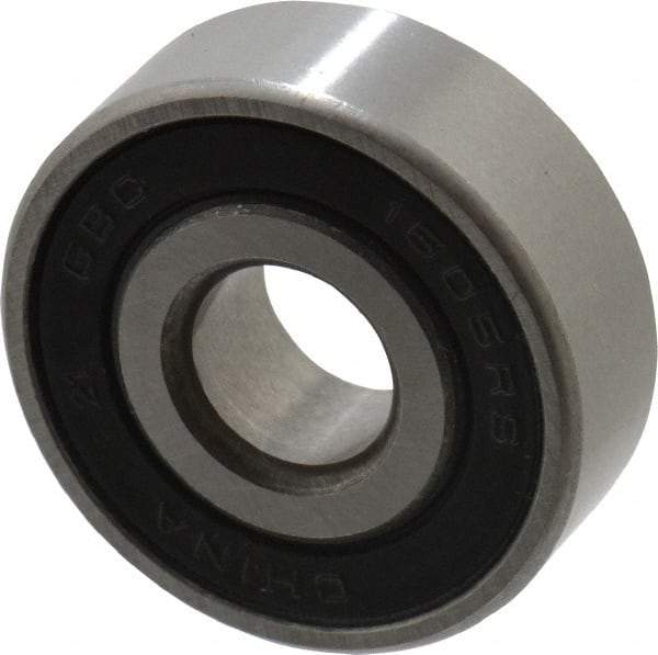 Value Collection - 5/16" Bore Diam, 29/32" OD, Double Seal Semi Ground Extra Light Radial Ball Bearing - 5/16" Wide, 1 Row, Round Bore, 291 Lb Static Capacity, 607 Lb Dynamic Capacity - First Tool & Supply