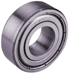 Value Collection - 3/4" Bore Diam, 2" OD, Double Shield Semi Ground Extra Light Radial Ball Bearing - 9/16" Wide, 1 Row, Round Bore, 1,565 Lb Static Capacity, 2,914 Lb Dynamic Capacity - First Tool & Supply