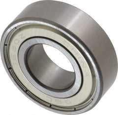 Value Collection - 3/4" Bore Diam, 1-5/8" OD, Double Shield Semi Ground Extra Light Radial Ball Bearing - 1/2" Wide, 1 Row, Round Bore, 1,010 Lb Static Capacity, 1,951 Lb Dynamic Capacity - First Tool & Supply