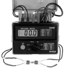 Extech - Electrical Insulation Resistance Testers & Megohmmeters Display Type: Digital LCD Power Supply: 110 VAC - First Tool & Supply