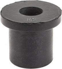 RivetKing - 5/16-18, 7/8" Diam x 1/8" Thick Flange, Rubber Insulated Rivet Nut - UNC Thread, Rubber, 9/16" Body Diam, 0.725" OAL - First Tool & Supply