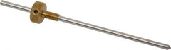 Gravotech - 1/8 Inch Shank Diameter, 0.02 Inch Tip Size, Non-Rotating Diamond Graver - Use on Brass and Aluminum - First Tool & Supply