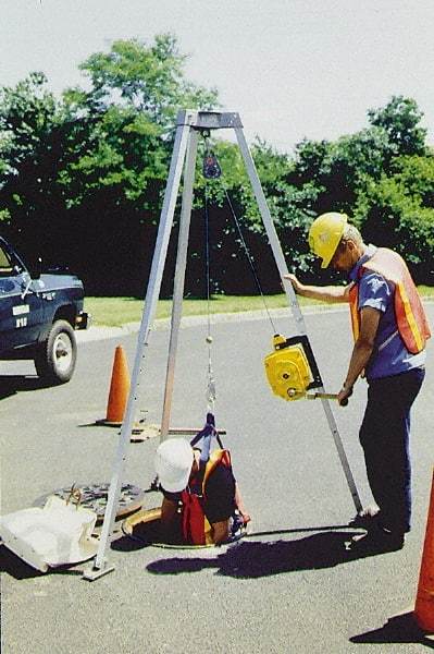 Gemtor - Confined Space Entry & Retrieval Systems Hoist Type: Tripod Hoist Base: Portable - First Tool & Supply