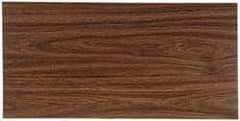 Gravotech - 24 Inch Long x 12 Inch High, Plastic Engraving Stock - Light Walnut and White - First Tool & Supply