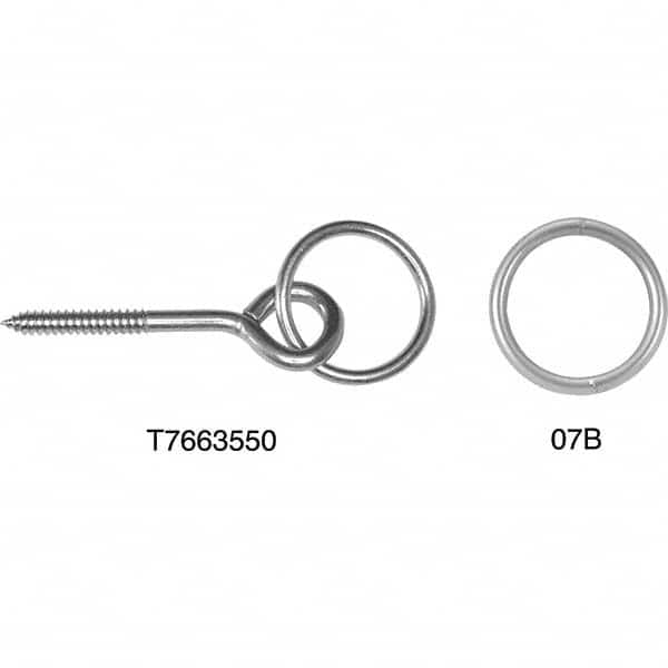 Campbell - Welding Rings Wire Size (Inch): 1-1/2 Inside Diameter (Inch): 1-1/2 - First Tool & Supply