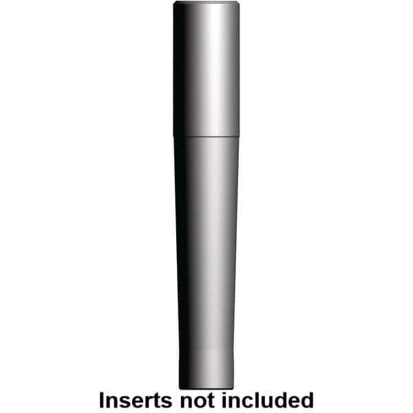 Kennametal - 1-1/4" Straight Shank Milling Tip Insert Holder & Shank - 4" Projection, 1.14" Neck Diam, M16 Neck Thread, 1.141" Nose Diam, 6.3" OAL, Tungsten Alloy M-29 Tool Holder - First Tool & Supply