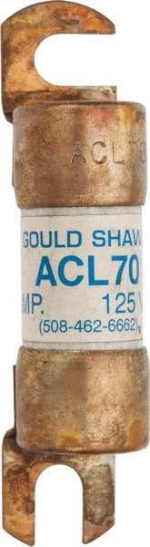 Ferraz Shawmut - 70 Amp General Purpose Round Forklift & Truck Fuse - 125VAC, 125VDC, 3.49" Long x 0.75" Wide, Bussman ACL70, Ferraz Shawmut ACL70 - First Tool & Supply