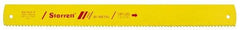 Starrett - 21" Long, 6 Teeth per Inch, Bi-Metal Power Hacksaw Blade - Toothed Edge, 1-7/8" Wide x 0.088" Thick - First Tool & Supply