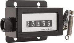 Value Collection - 5 Digit Mechanical & Digital Display Counter - Rotary Knob Reset - First Tool & Supply