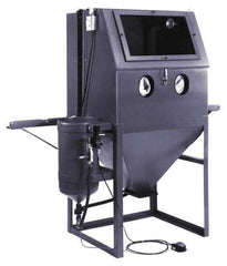 Econoline - 84" Wide x 76" High x 32" Deep Sandblasting Cabinet - Working Dimensions 36" Wide x 36" High x 30" Deep - First Tool & Supply