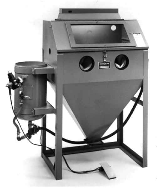 Econoline - 60" Wide x 65" High x 25" Deep Sandblasting Cabinet - Working Dimensions 36" Wide x 23" High x 24" Deep - First Tool & Supply