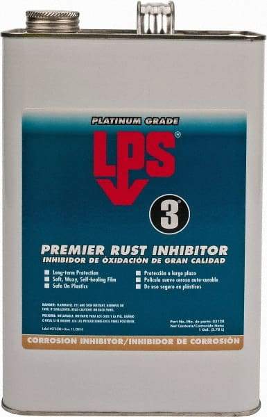 LPS - 1 Gal Rust/Corrosion Inhibitor - Comes in Bottle, Food Grade - First Tool & Supply