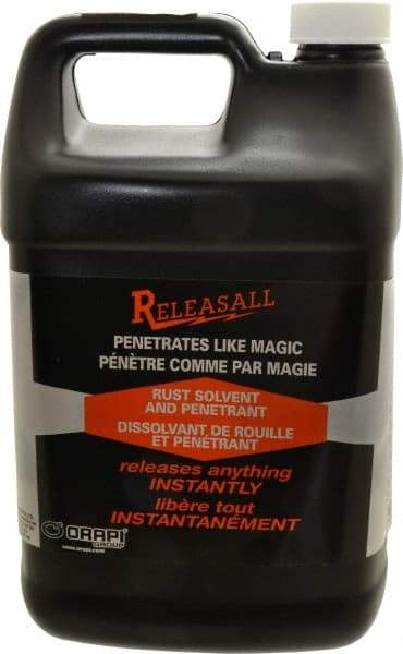 Releasall - 1 Gal Rust Solvent/Penetrant - Comes in Bottle - First Tool & Supply