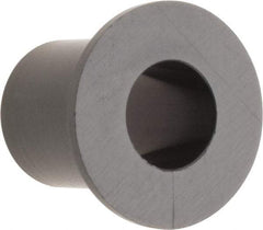 Poly Hi Solidur - 1/4" Inside x 3/8" Outside Diam, Nylon Sleeve Bearing - 0.56" Outside Diam, 0.047" Flange Thickness, 1/2" OAL - First Tool & Supply