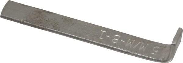 Dumont Minute Man - 1 Piece Style B-1 Broach Shim - 5mm Keyway Width, 0.05" Shim Thickness - First Tool & Supply