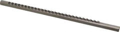 Dumont Minute Man - 1/8" Keyway Width, Production Keyway Broach - Bright Finish, 3/8" Broach Body Width, 17/64" to 1-1/4" LOC, 8-1/2" OAL, 850 Lbs Pressure for Max LOC - First Tool & Supply