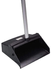 Ability One - 12" Wide Upright Dustpan - 32" Aluminum Handle - First Tool & Supply