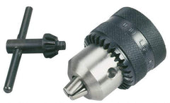 Value Collection - JT2, 1/32 to 3/8" Capacity, Tapered Mount Steel Drill Chuck - Keyed - Exact Industrial Supply