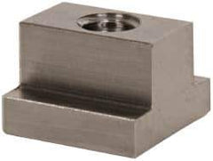 Gibraltar - 3/8-16 Blind Tapped T Slot Nut - 1/2" Slot Width, 7/8 x 1/4" Base Width x Height, 7/8 x 5/8" OAL x Height - First Tool & Supply