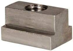 Gibraltar - 1/2-13 Blind Tapped T Slot Nut - 9/16" Slot Width, 7/8 x 11/32" Base Width x Height, 1-1/4 x 3/4" OAL x Height - First Tool & Supply