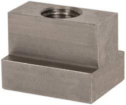 Gibraltar - 5/8-11 Blind Tapped T Slot Nut - 11/16" Slot Width, 1-1/8 x 15/32" Base Width x Height, 1-1/2 x 1-1/8" OAL x Height - First Tool & Supply