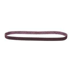 3M - 1/2" Wide x 24" OAL, Aluminum Oxide Abrasive Belt - Aluminum Oxide, Medium, Nonwoven, Series SC-BS - First Tool & Supply