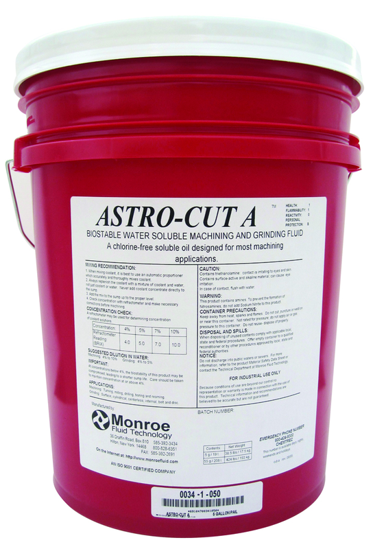 Astro-Cut A Biostable Soluble Oil Metalworking Fluid-5 Gallon Pail - First Tool & Supply