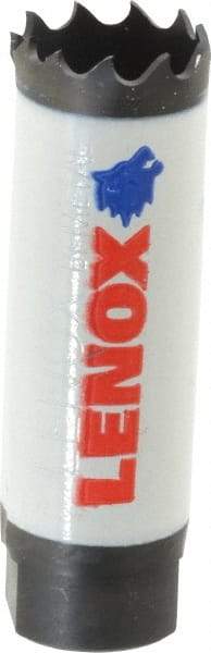 Lenox - 3/4" Diam, 1-1/2" Cutting Depth, Hole Saw - Bi-Metal Saw, Toothed Edge - First Tool & Supply