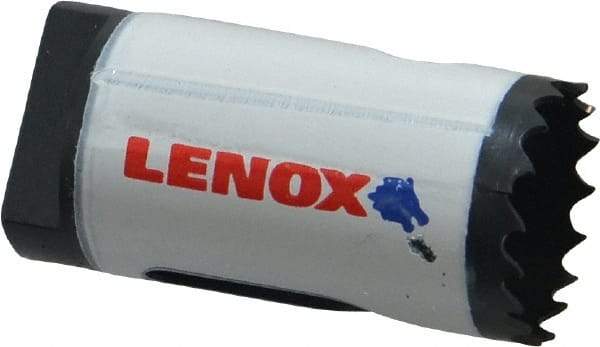 Lenox - 1-3/16" Diam, 1-1/2" Cutting Depth, Hole Saw - Bi-Metal Saw, Toothed Edge - First Tool & Supply