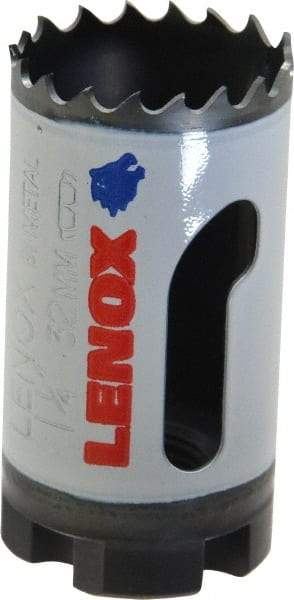 Lenox - 1-1/4" Diam, 1-1/2" Cutting Depth, Hole Saw - Bi-Metal Saw, Toothed Edge - First Tool & Supply