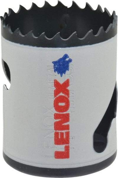 Lenox - 1-5/8" Diam, 1-1/2" Cutting Depth, Hole Saw - Bi-Metal Saw, Toothed Edge - First Tool & Supply