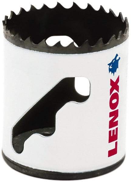 Lenox - 1-3/4" Diam, 1-1/2" Cutting Depth, Hole Saw - Bi-Metal Saw, Toothed Edge - First Tool & Supply