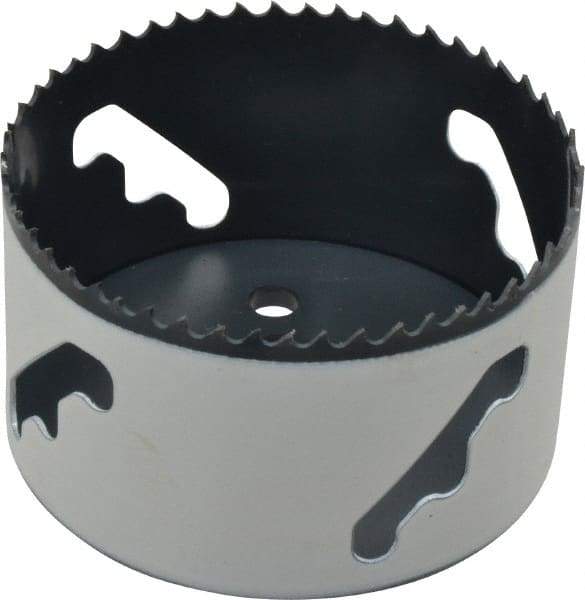 Lenox - 3-1/2" Diam, 1-1/2" Cutting Depth, Hole Saw - Bi-Metal Saw, Toothed Edge - First Tool & Supply