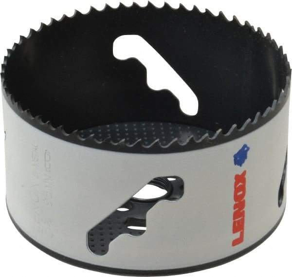 Lenox - 3-3/4" Diam, 1-1/2" Cutting Depth, Hole Saw - Bi-Metal Saw, Toothed Edge - First Tool & Supply