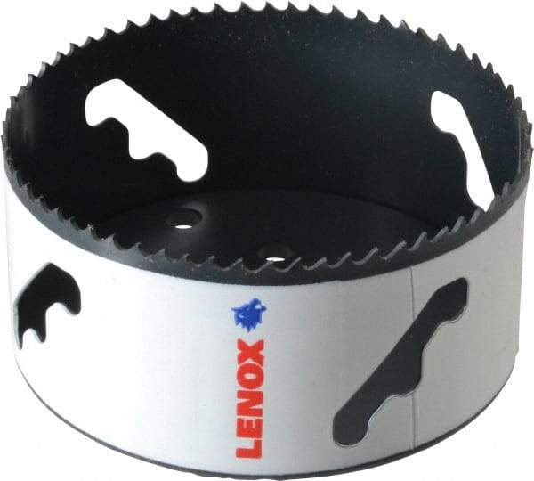 Lenox - 4-1/4" Diam, 1-1/2" Cutting Depth, Hole Saw - Bi-Metal Saw, Toothed Edge - First Tool & Supply