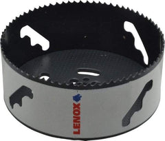 Lenox - 5" Diam, 1-1/2" Cutting Depth, Hole Saw - Bi-Metal Saw, Toothed Edge - First Tool & Supply