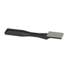 3M - 1-1/2" OAL Fine Sharpener Diamond File - 3/4" Wide, 1-1/2 LOC, Black - First Tool & Supply