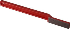 3M - 1-3/4" OAL Very Fine Sharpener Diamond File - 1/2" Wide, 1-3/4 LOC, Red - First Tool & Supply