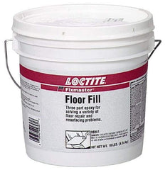 Loctite - 10 Lb Kit Gray Epoxy Resin Filler/Repair Caulk - -20 to 225°F Operating Temp, 6 min Tack Free Dry Time, 24 hr Full Cure Time, Series 135 - First Tool & Supply