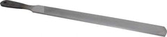 Nicholson - 12" Long, Hand American-Pattern File - Single, Double Cut, Handle - First Tool & Supply