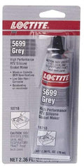 Loctite - 70ml High Performance RTV Silicone Gasket Maker - -75 to 625°F, Grey, Comes in Tube - First Tool & Supply