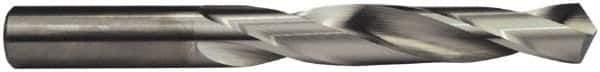 M.A. Ford - #52 118° Solid Carbide Jobber Drill - ALtima Finish, Right Hand Cut, Spiral Flute, Straight Shank, 1-1/2" OAL, Four Facet Point - First Tool & Supply