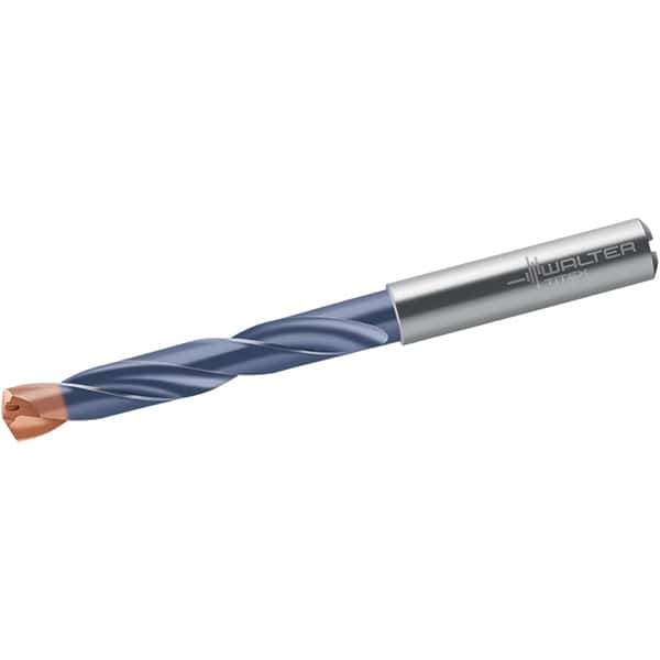 Walter-Titex - 11.5mm 140° Solid Carbide Jobber Drill - Double Coating Finish, Right Hand Cut, Spiral Flute, Straight Shank, 118mm OAL, X-treme Plus Point - First Tool & Supply