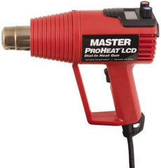 Master Appliance - 130 to 1,000°F Heat Setting, 4 to 16 CFM Air Flow, Heat Gun - 120 Volts, 11 Amps, 1,300 Watts, 6' Cord Length - First Tool & Supply