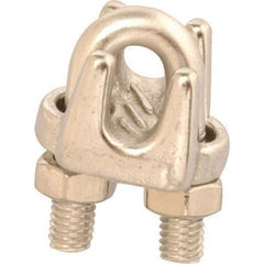 Campbell - Wire Rope Hardware & Accessories Type: Wire Rope Clip For Rope Diameter: 1/8 (Inch) - First Tool & Supply