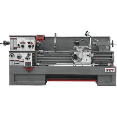 Jet - 16" Swing, 60" Between Centers, 230 Volt, Triple Phase Engine Lathe - 7MT Taper, 7-1/2 hp, 25 to 1,800 RPM, 3-1/8" Bore Diam, 40" Deep x 48" High x 116-1/2" Long - First Tool & Supply